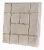 Плитка тротуарная серая 300x300x35 1 кв м (11 шт)